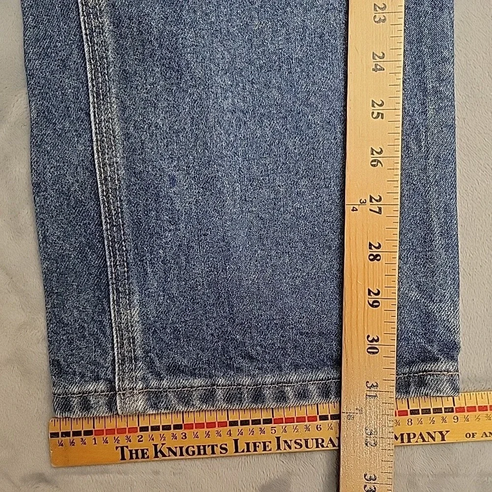 Carhartt Jeans Mens 33x32 Blue Double Knee Relaxed FR Cargo Logger Workwear
